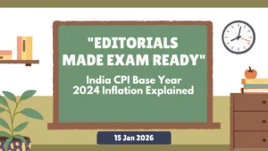 India CPI New Base Year 2024 Explained | Inflation Measurement UPSC Analysis