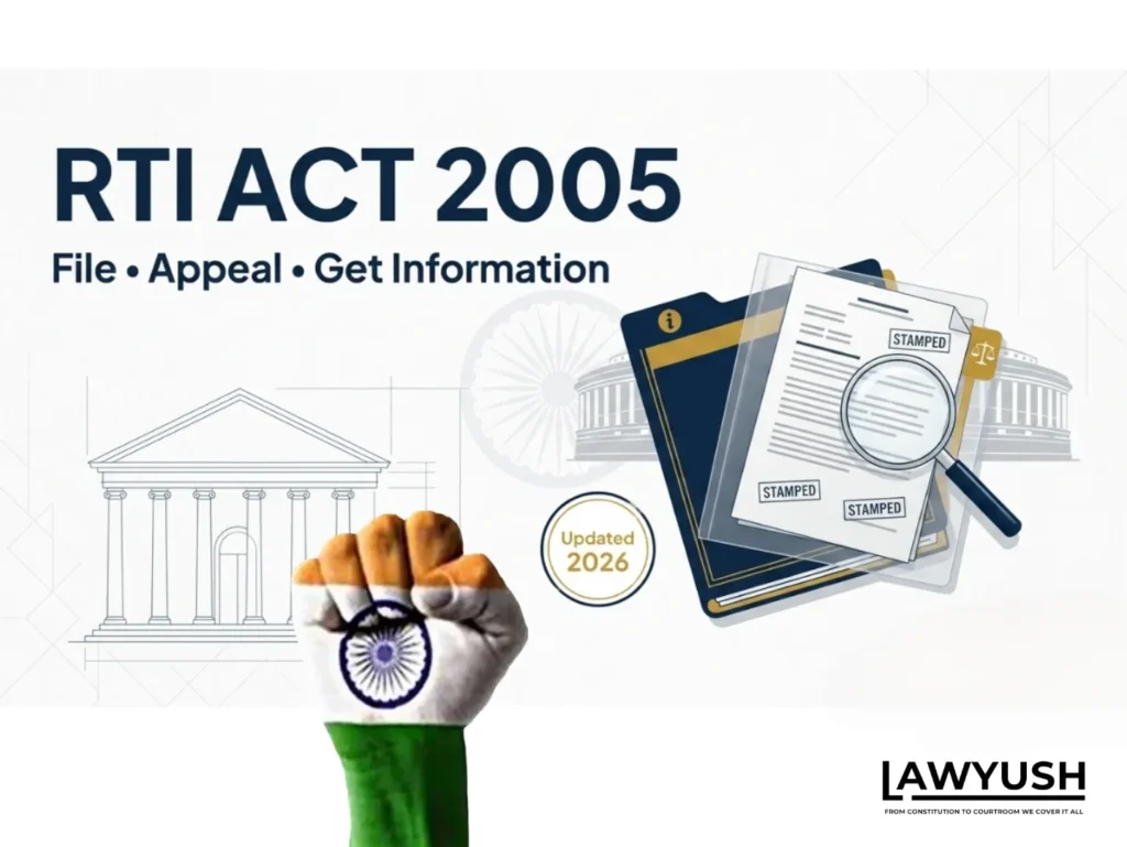 RTI Act 2005 guide for filing RTI application first appeal and second appeal